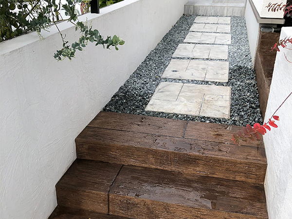 スタンプコンクリート（マットスタンプ）