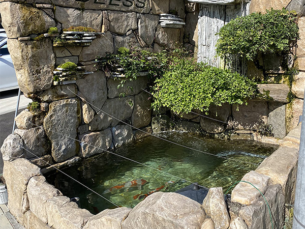 モルタル造形（バーチカル）